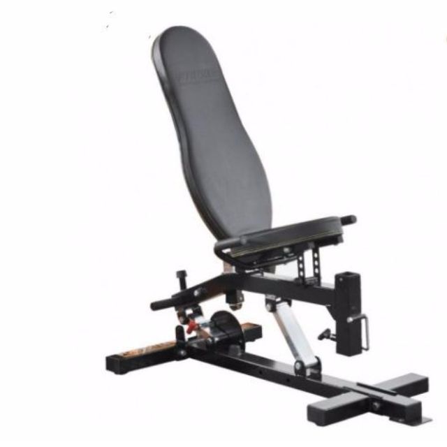 Powertec utility bench hotsell with leg attachment