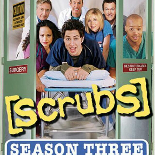 Scrubs Season 3 Complete Series Dvd Original, TV & Home Appliances, TV