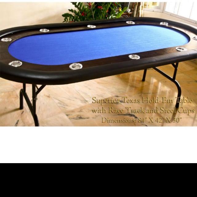 Texas Holdem Poker Table Furniture Tables Chairs On Carousell
