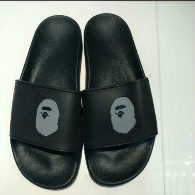 100% Authentic Bape Bathing Ape Slides Sandals, Men's Fashion, Footwear,  Flipflops and Slides on Carousell