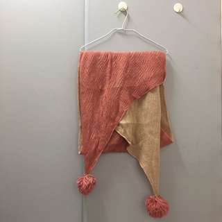 雙面長頸巾scarf