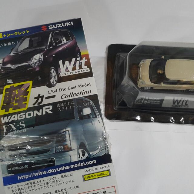 1 64 Suzuki Wit M R Wagon 全新模型車 玩具 模型在旋轉拍賣