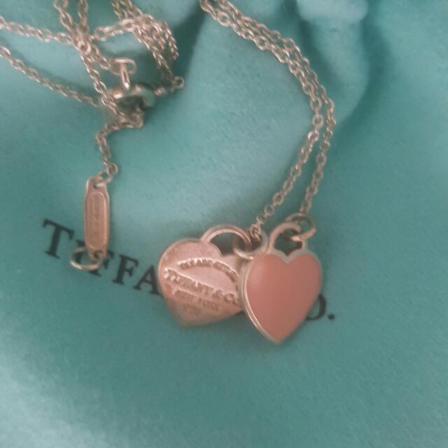 return to tiffany pink necklace