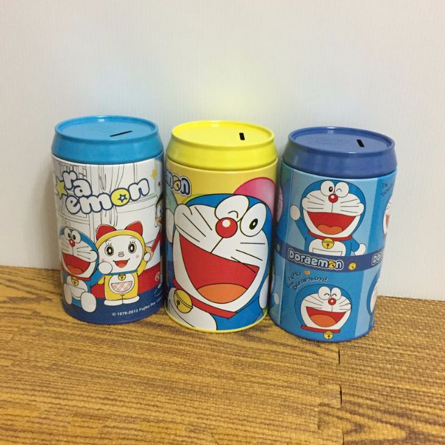 哆啦a梦可乐罐存钱筒