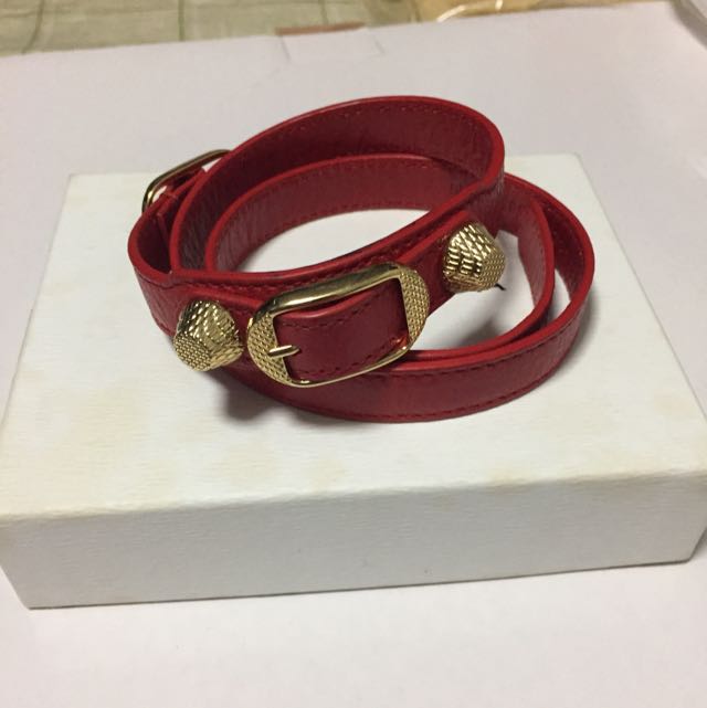 balenciaga double wrap bracelet