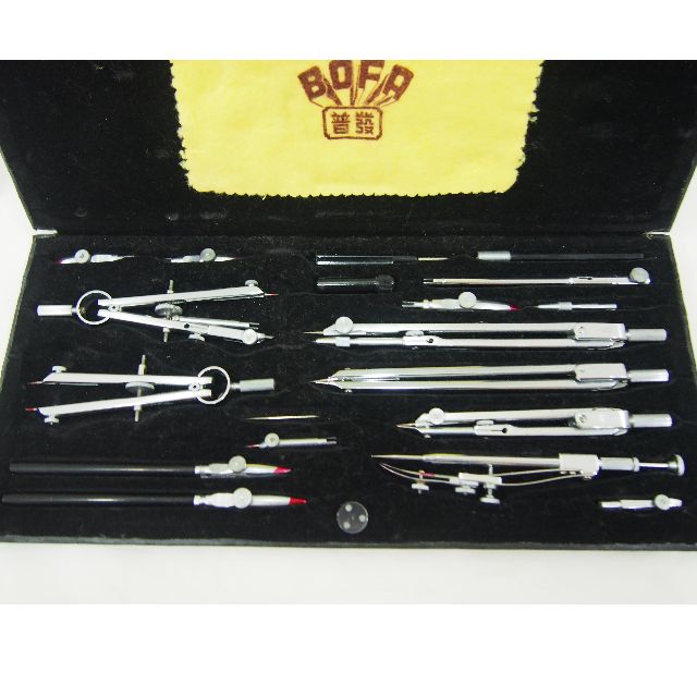 BOFA Complete technical compass drawing set D420, Hobbies & Toys