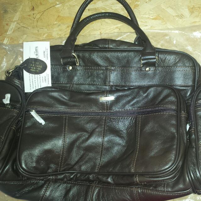 Lorenz Accessories Real Leather Bag