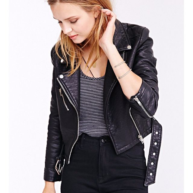 Members only vegan leather jacket cheap