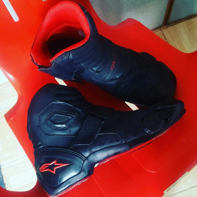 Original Alpinestars SMX 1.1 Riding Boots Auto Accessories on Carousell