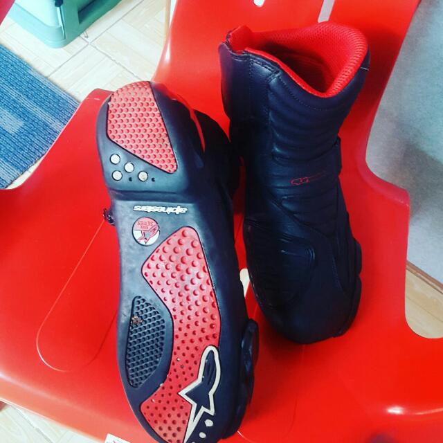 Original Alpinestars SMX 1.1 Riding Boots Auto Accessories on Carousell