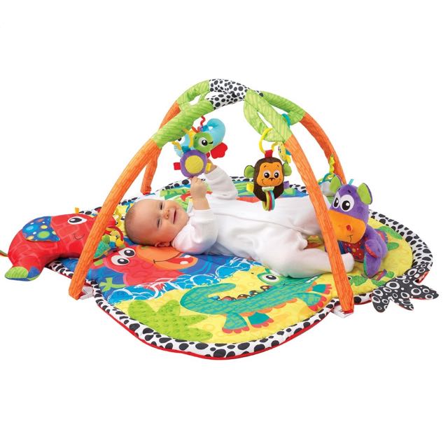 Playgro jingle jungle music and lights shop activity gym