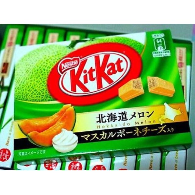 [PREORDER] Kitkat Hokkaido Melon with Mascarpone Cheese, Food & Drinks
