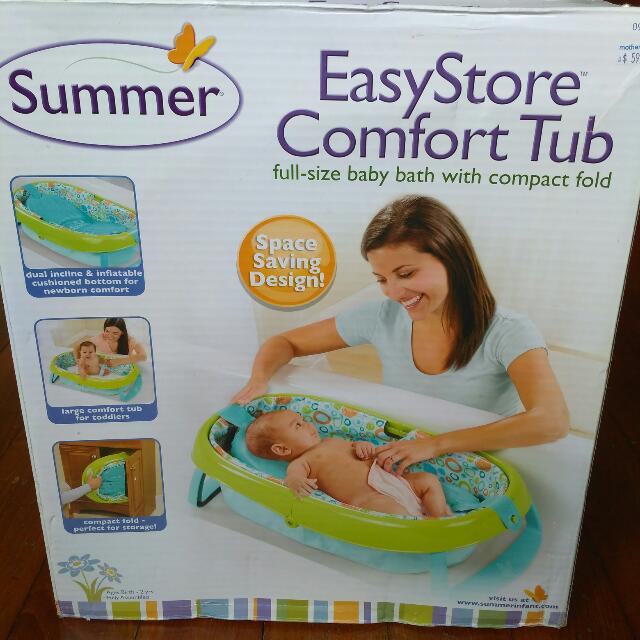 Easy store top comfort tub