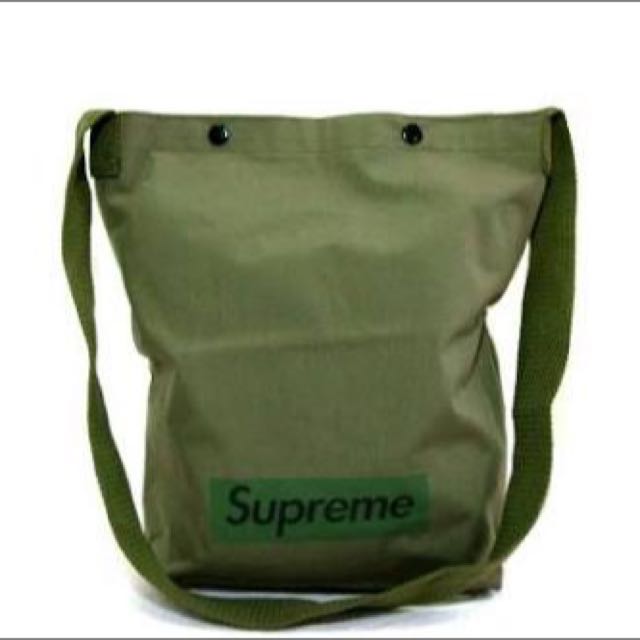 Supreme military shop shoulder bag