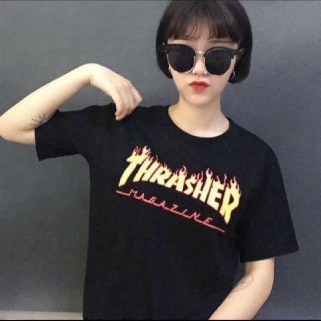 thrasher cropped top