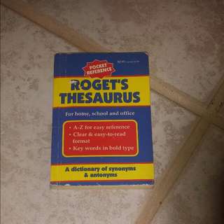 Pocket Size Thesaurus