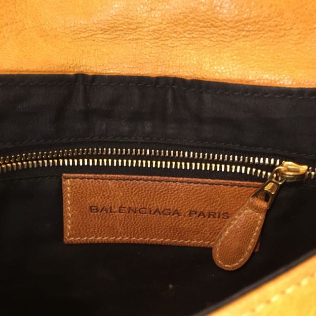balenciaga mustard yellow