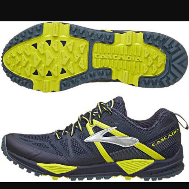 brooks cascadia 10 yellow