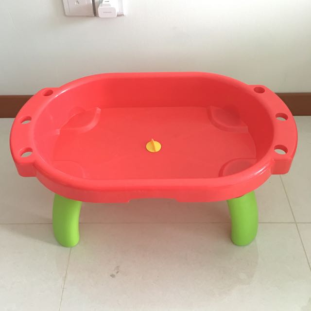 elc sand and water table babies kids baby nursery kids furniture kids tables chairs on carousell
