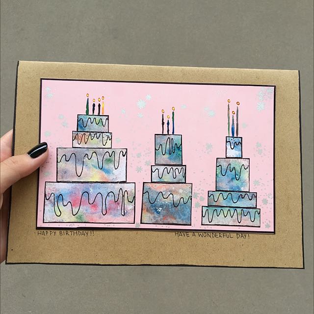 Handmade Pop Up Birthday Card Hobbies Toys Stationery Craft Handmade Pop Up Birthday Card Hobbies Toys Stationery Craft