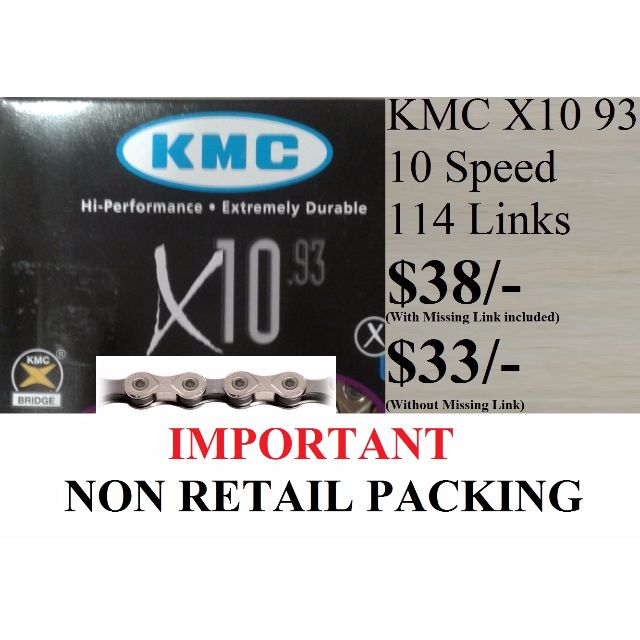 kmc x10 missing link