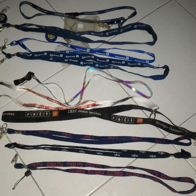 Lanyard Deutsche Bank F1 Ibm Fujitsu Fuji Xerox Everything Else On Carousell