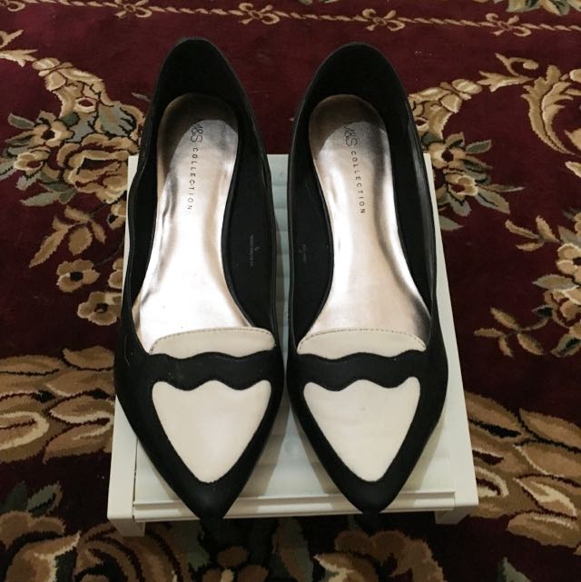 marks and spencer ladies flat shoes