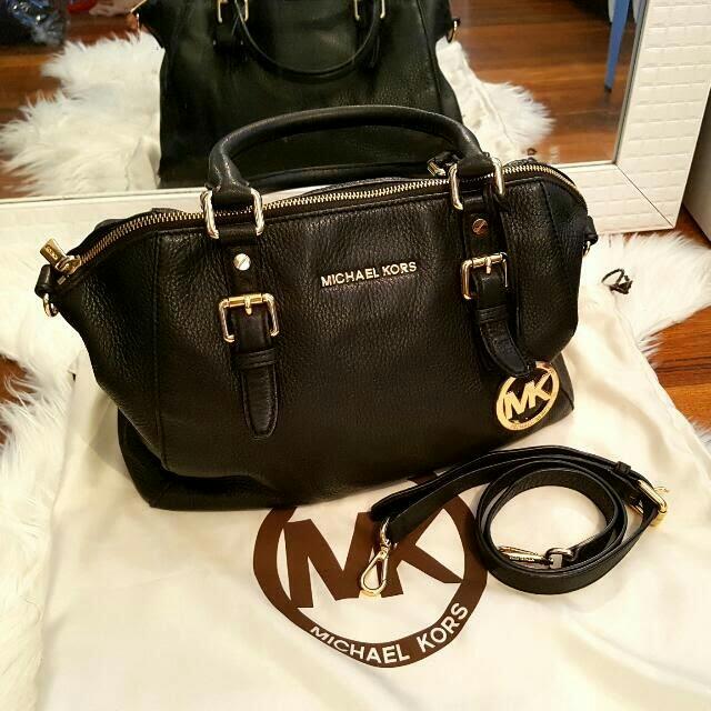Michael Kors Bedford Satchel Women s Fashion Bags Wallets on