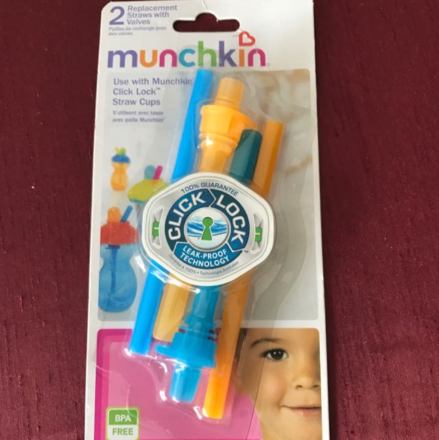 Munchkin Replacement Straws, Babies & Kids, Nursing & Feeding, Weaning