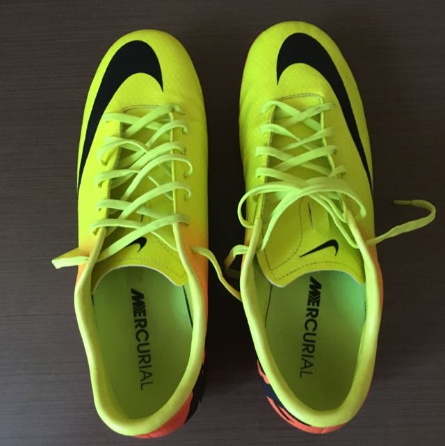 Nike Mercurial Vapour 9 Orange Yellow 