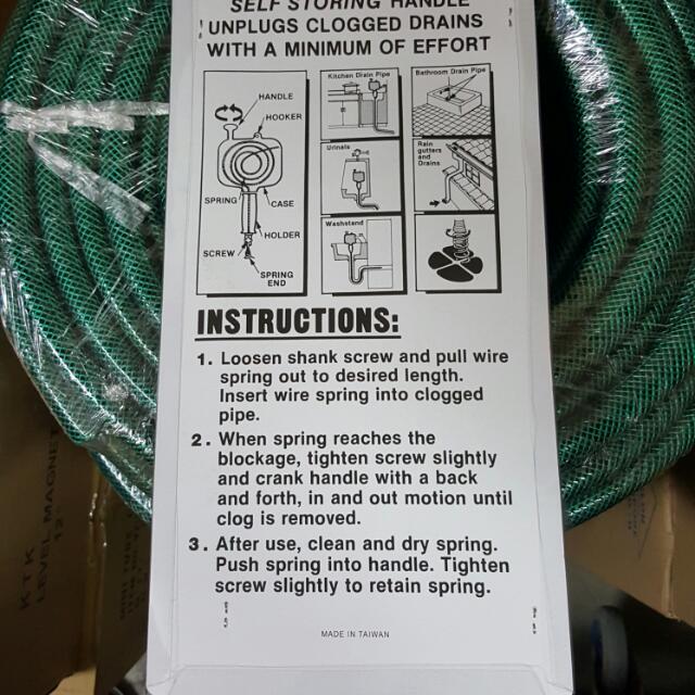 Pvc Pipe Cleaner, Furniture & Home Living, Bathroom & Kitchen Fixtures