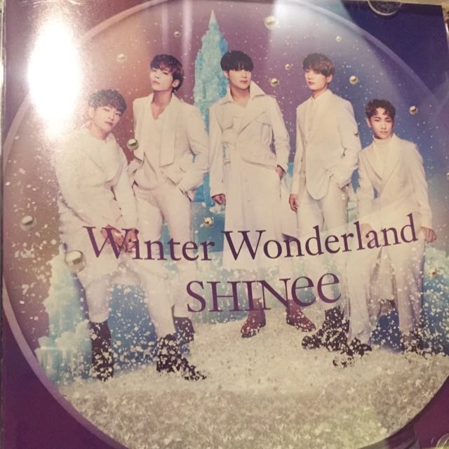 Shinee Winter Wonderland Normal Version With Minho Photocard