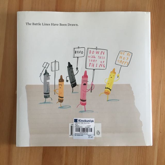The Day The Crayons Quit Book, Hobbies & Toys, Books & Magazines, Children's Books on Carousell