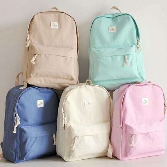 tumblr pastel colours backpack