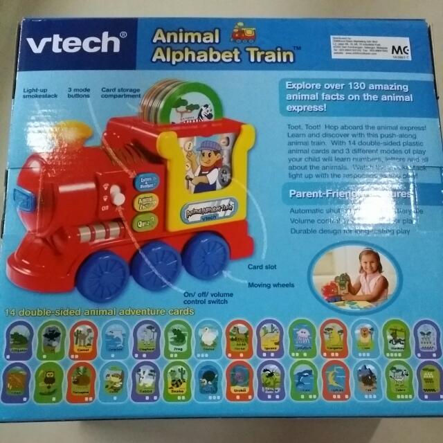 vtech animal alphabet train