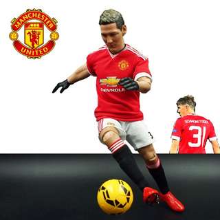 Bastian Schweisteiger 2015/2016 Large Soccer Figurine Manchester United Kodoxo