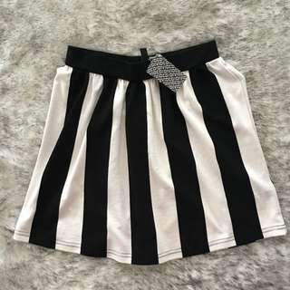 H&M Stripe Skirt