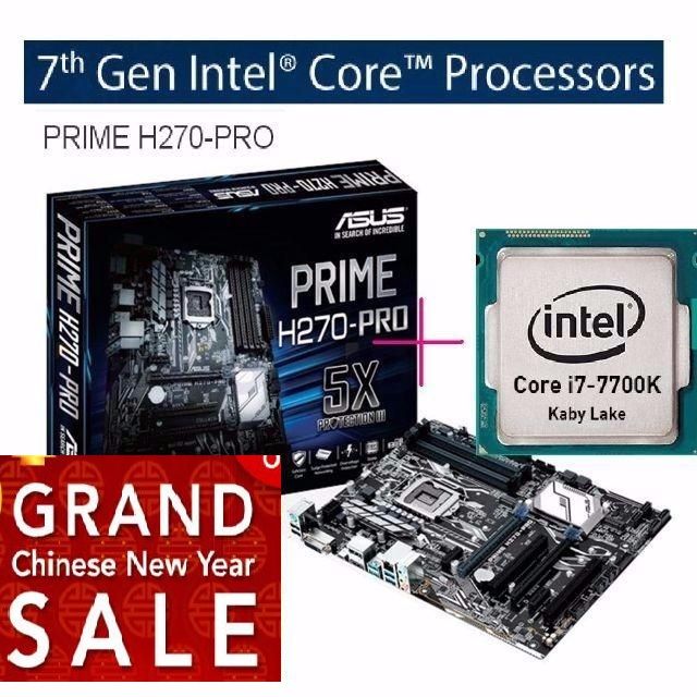 Asus Prime H270 Pro I7 7700k 3 Years Local Warranty Rogue One Rebels Crazy Super Sales Last Day 12 Feb Hurry Grab It Shop Open Till 23 59 Electronics Computer Parts Accessories On Carousell