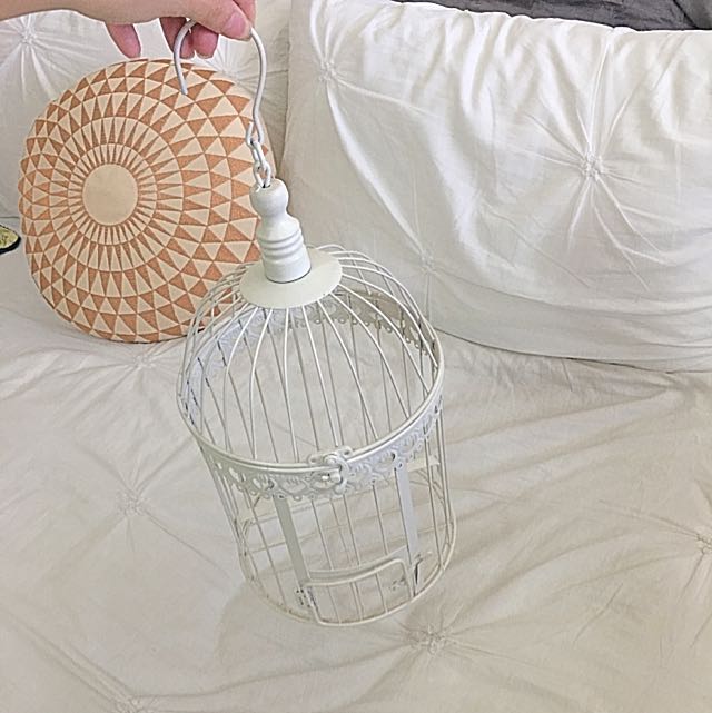 Kmart Decorative Birdcage Off white
