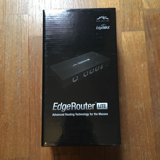 Ubiquiti EdgeRouter Lite, Computers & Tech, Parts & Accessories ...