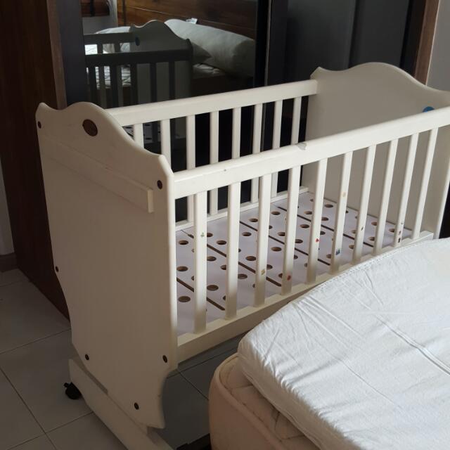 Slim baby cot cheap