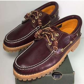 林老闆 全新正品Timberland 經典雷根鞋 男生款 酒紅色 型號:50009 版型M版 尺寸請詢問 現貨提供