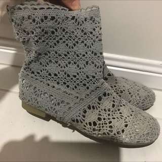 Knitted Summer Boots