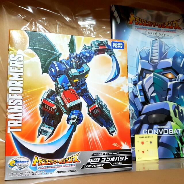Bat Convoy Convobat ehobby Takara exclusive transformers headmasters