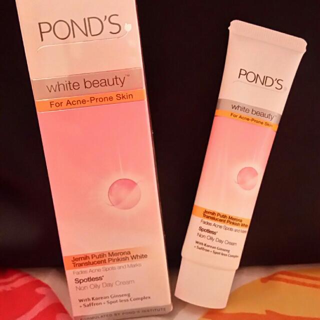 pond's white beauty for acne prone skin