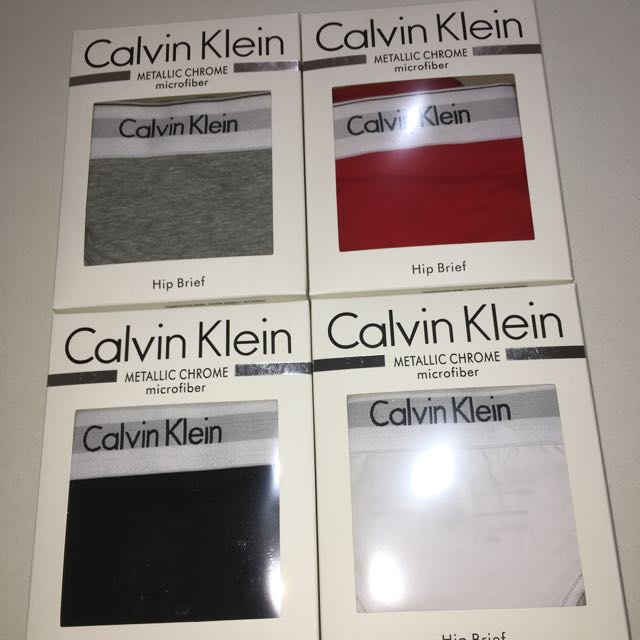 calvin klein metallic chrome microfiber