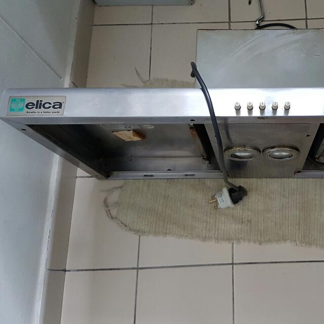 elica recirculating cooker hood