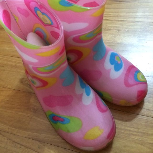 little girl rain boots