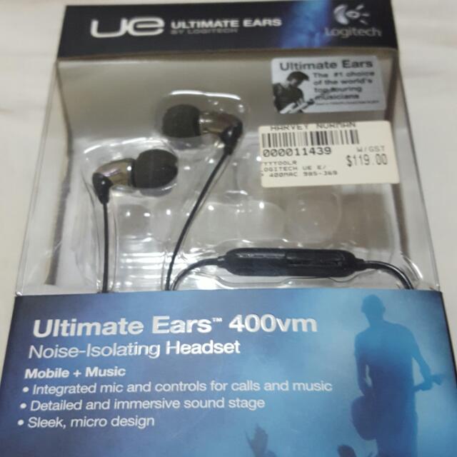 Logitech ultimate ears 200 hotsell