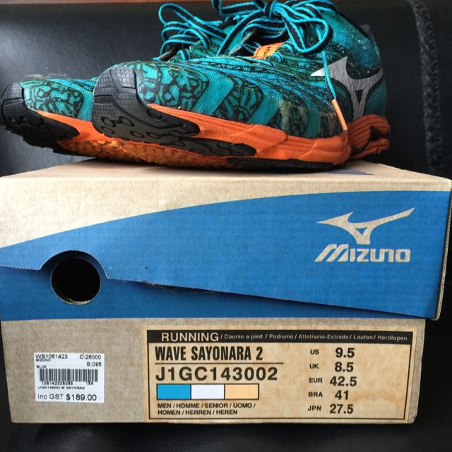 mizuno wave sayonara 2 uomo 2017